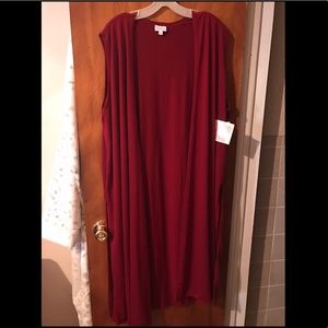 XL solid red LulaRoe Joy